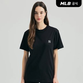 [코리아공식]베이직 스몰로고 반팔 티셔츠 NY (Black)