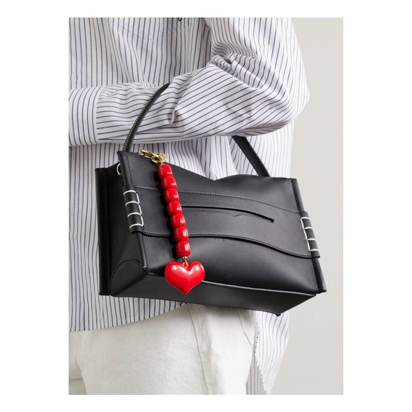 줄리에타 골드톤 레진 백 참 레드 46376663162864832