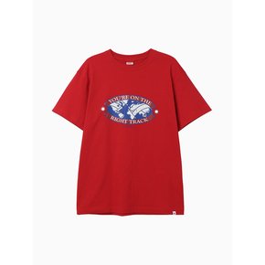 Right Track T Shirt_Red