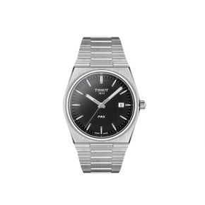 티쏘 PRX 40mm 쿼츠 스틸 블랙