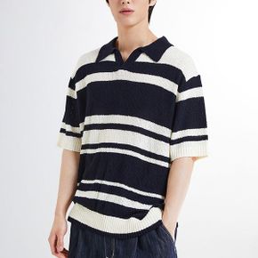 부클 카라넥 반팔니트 SPKWE26M10 O_P432215089