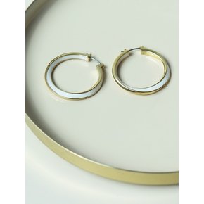 TWIST CIRCLE EARRINGS