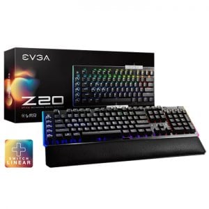 엠지솔루션 EVGA Z20 RGB 광축 게이밍 키보드 한글 (리니어)