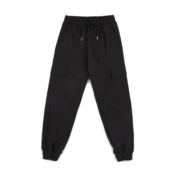 CB FATIGUE CARGO JOGGER PANTS (BLACK)