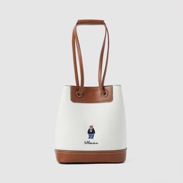 후아유 WHOAU 후아유 Steve Canvas Bucketbag  WHBGE3814ASG