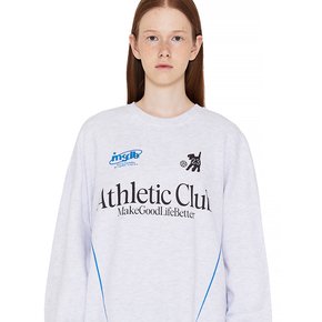 ATHLETIC BROKECORE SWEATSHIRT (LIGHT MELANGE)