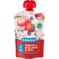  dm 베이비러브 babylove 퓨레 사과 딸기 블루베리 100g (1세)