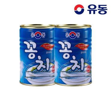 유동 꽁치 400g  x2개