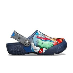 크록스키즈슬리퍼 샌들 TQJ 205505-410 CrocsFL Marvel Multi Clog K Navy