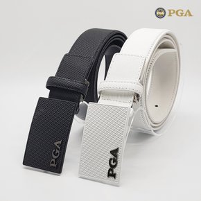 PGA 남여공용 프리미엄 이태리 천연 소가죽 패턴 버클 골프 벨트 PGA/004