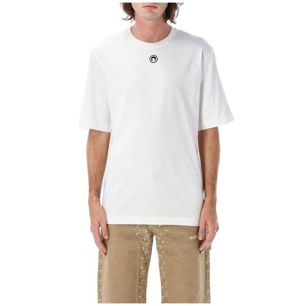25SS 마린세르 반팔 티셔츠 MTT077ACJER0009WH10 WHITE DOM
