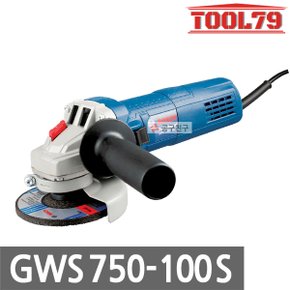 GWS750-100S 유선그라인더 4인치 750W 전기그라인더 절단 절삭 연마