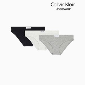 Calvin Klein Underwear 여성 클래식 컴포트 3PK 비키니 (QP3129O-66O)