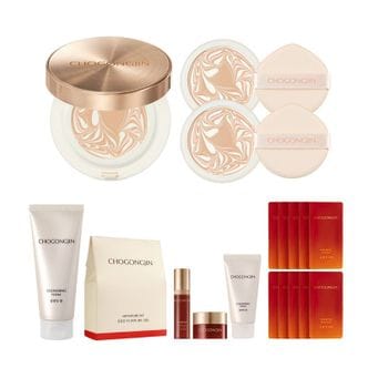 MISSHA [초공진] 에센스 팩트 + 리필쿠션 2매 + 미니어처 5종 + 클렌징폼 (2종택1)..[34141047]