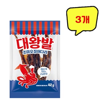  써라클 대왕발 조미오징어다리 42g x 3개