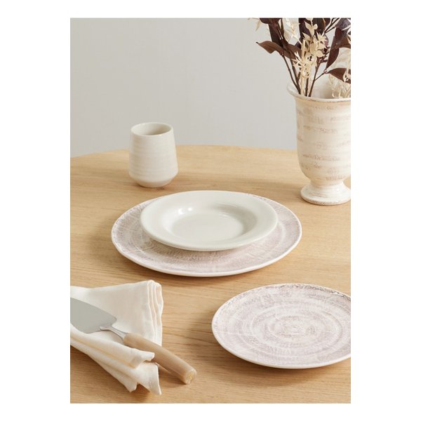 브루넬로쿠치넬리 글레이즈드 세라믹 플레이트 2p 세트 오프 화이트 13452677150094129