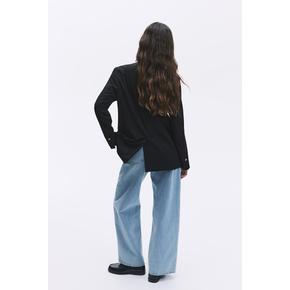 더블 브레스티드 재킷 블랙 1263207001