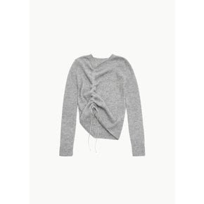 세실리에반센 24PF CECILIE BAHNSEN USSI PULLOVER IN SOFT GREY