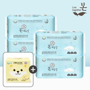 본내츄럴 데일리 팬티라이너 롱 36P, 4팩+라이너 1팩