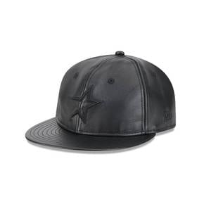 [해외] 1109492 뉴에라 모자 MLB [휴스턴 애스트로스] Genuine Leather Retro Crown 9FIFTY Stra