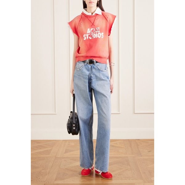 프레이저 프린트 코튼 저지 맨투맨 스웨트셔츠 46376663162964142