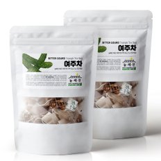 볶은 국산 여주차 티백 전통차 허브차 삼각티백 대용량 100티백