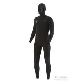 비슬라 슈트 세븐 시즈 풀 후드 체스트집 5-4-3 VISSLA MW54Q7HC 7 SEAS 5-4-3 FULL HOODED CHEST ZIP BLK