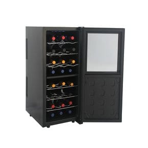 루컴즈 와인셀러 24병 와인냉장고 듀얼냉각방식 R024F01-B