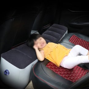 IYES 차량용 뒷좌석 평탄화 에어매트 125cm 대형 IY-RM135 자동차쿠션 에어펌프포함