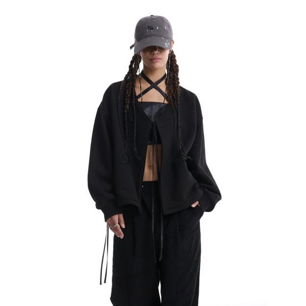 Magoja Cardigan Jacket (Black)