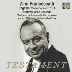 [CD] 파가니니 - 바이올린 협주곡 1번 / 브람스 - 바이올린 협주곡 / Paganini - Violin Concerto No.1 / Brahms - Violin Concerto