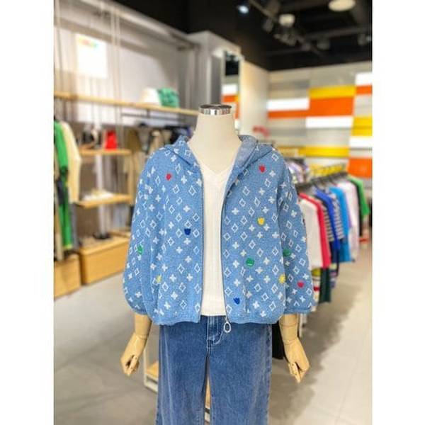 [여주점] 패턴후드가디건 (BAKCA8631)