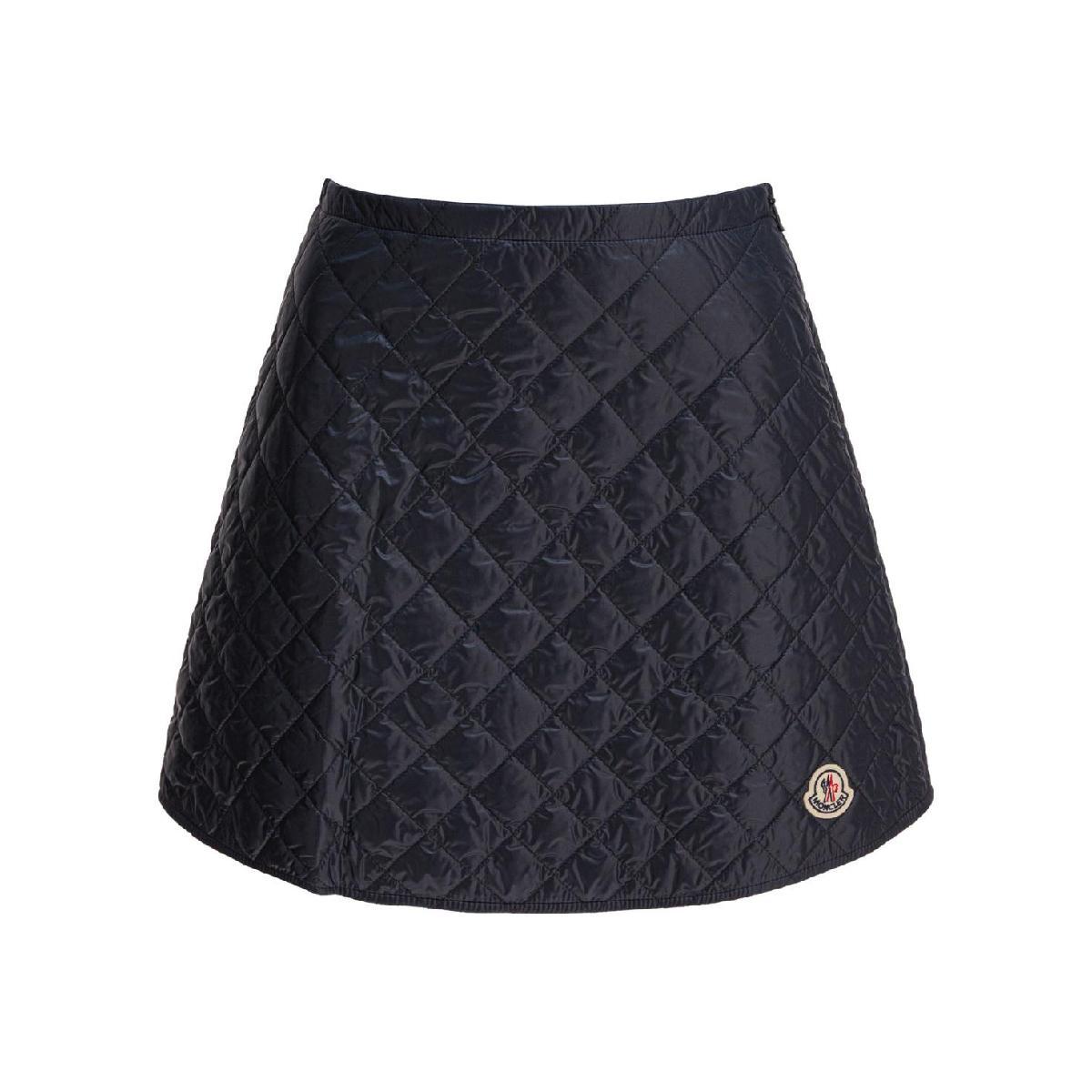 スカート MONCLER K20932D00014.788RA Skirts Black Cotton Midi Skirt - Skirts for Women | Moncler US