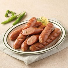  [푸딩팩토리] 청양고추 소시지 1kg (100g x 10ea) 국내산 돈육 캠핑요리 안주 반찬 간식