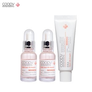 쿠피 PDRN 연어앰플 30ml 2개+DNA 연어크림 50ml 1개