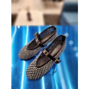 [부산점] 스터드 메쉬 발레리나슈즈 : N243PIS721