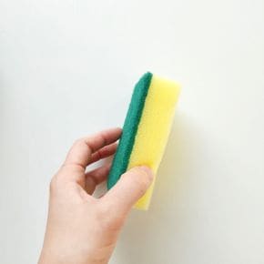기본 스펀지 수세미 설거지 청소 양면