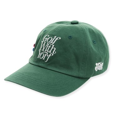 욜프 6 PANEL CAP GLORY GREEN 욜프 6패널 캡 글로리 그린
