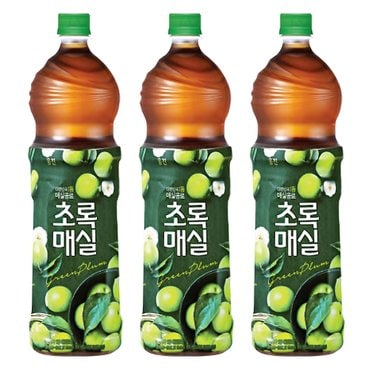  웅진 초록매실 1.5L X 2개 매실음료