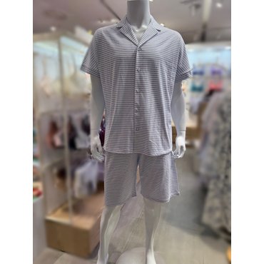 barbara 바바라 순면 스트라이프 남성파자마 AMP4597S