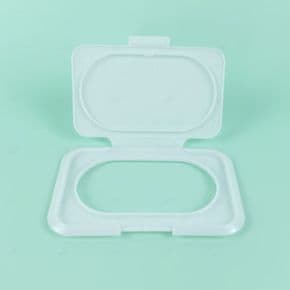 물티슈 뚜껑 케이스 커버 비접착 캡 사각 원형 DIY 교체 어린이집 까꿍 놀이 만들기 재료 무지 화이트 물티