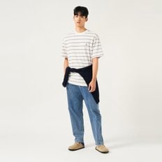 밴딩 데님 팬츠  블루 (BC5721C72P)