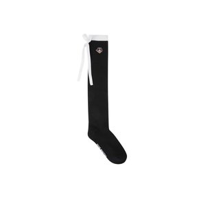 (W) Ribbon Tie Knee-Socks   G6LAX26242BKX