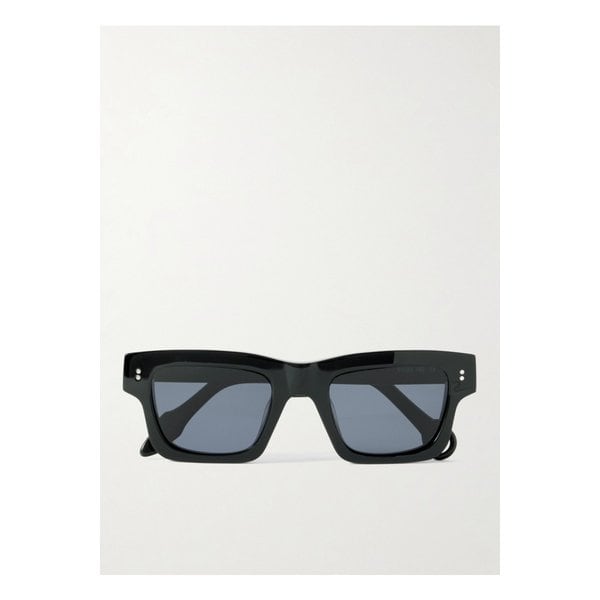 직사각 프레임 아세테이트 선글라스 블랙 46376663162971311