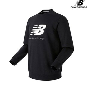 NBNCB21053-BK 빅로고 맨투맨 STANDARD FIT 남녀공용 긴팔티 맨투맨