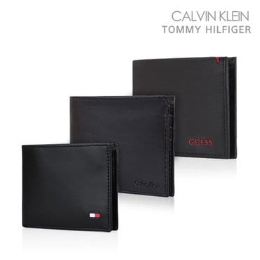 Calvin Klein CK/타미힐피거/게스/리바이스 4대브랜드 지갑 모음전 택1