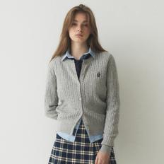 WHOAU 후아유 Steve High Gauge Wool Cardigan WHCKE3801F