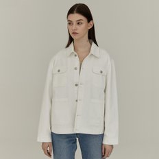 [22SS] DENIM WORK JACKET - CREAM