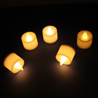 아이디몬 LED 촛불 티라이트 미니캔들 프로포즈 이벤트 전자