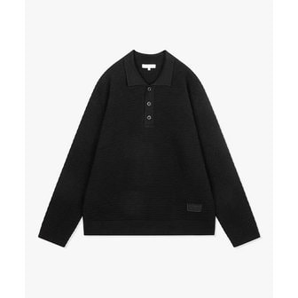 리버클래시 [온라인 단독][23FW] LJW51253 블랙 스카시조직 와펜 티에리 스웨터